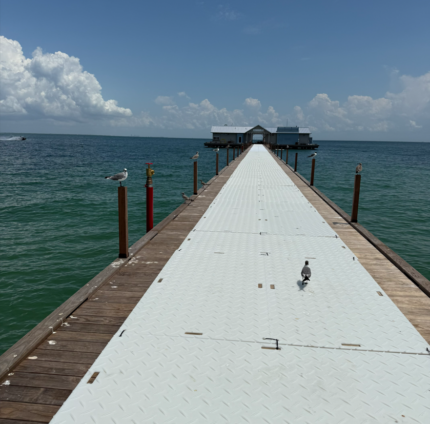 Anna Maria Pier walkway over the water